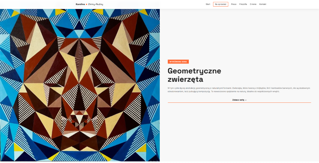 ZIRUART.COM Featured Art - Geometric Animals Series